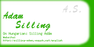 adam silling business card