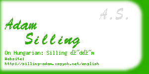 adam silling business card